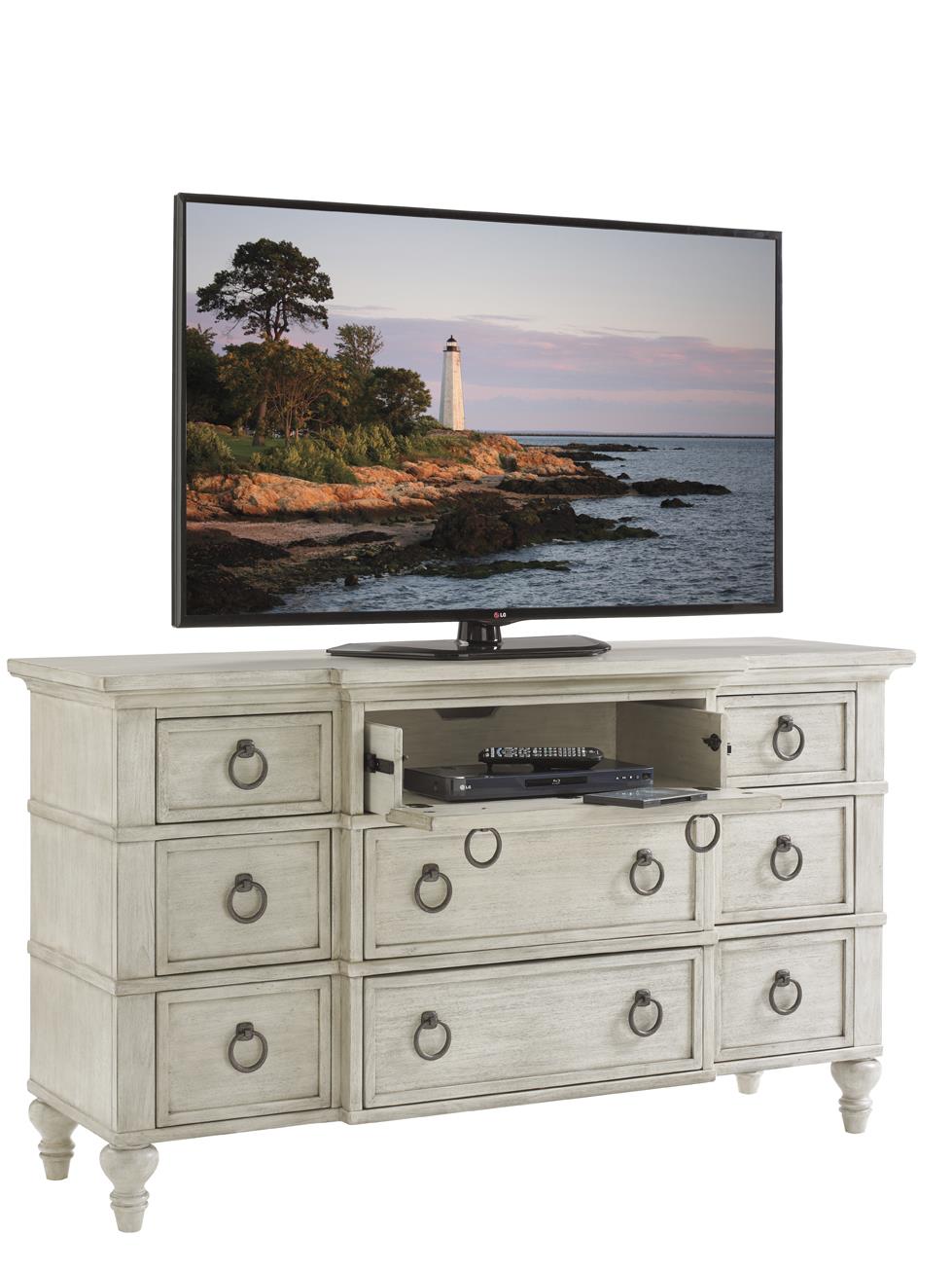 Lexington Oyster Bay Barrett Nine Drawer Dresser with FlipFront Drawer